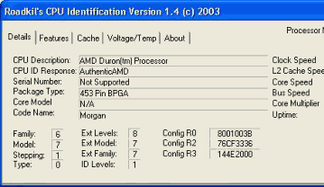 Утилиты: CPU Identification v.1.51
