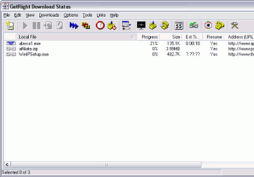 Диспетчеры закачек: GetRight v.6.0b3