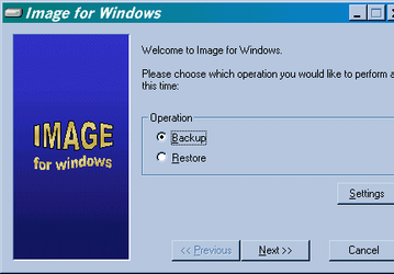 Резервное копирование: Image for Windows v.1.70a