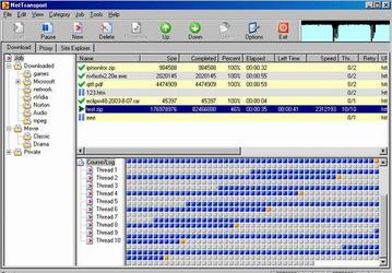 Менеджеры закачек: Net Transport v.1.93