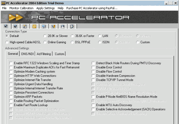 Настройщики: PC Accelerator 2004 v.2.8