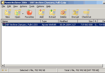 Архиваторы: PowerArchiver 2004 v.9.1