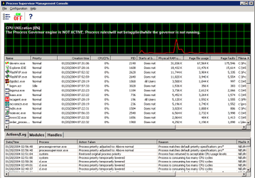 Настройщики ОС: Process Supervisor v.1.50 Beta