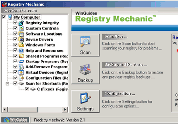 Настройщики: Registry Mechanic v.4.0.0.105