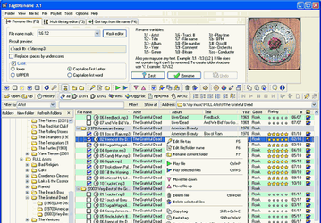 Каталогизаторы: Tag&Rename v.3.1.6