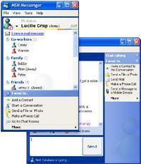 Общение в сети: Windows Messenger v.5.1.0680