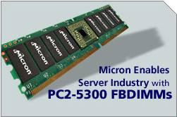 Micron ships DDR2-667 FB-DIMM
