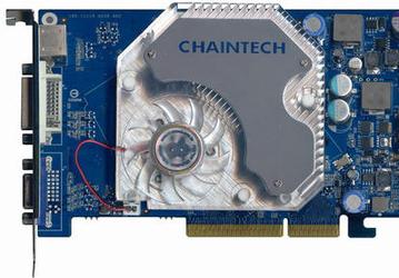 SA6600G  AGP карта Chaintech на GeForce 6600GT
