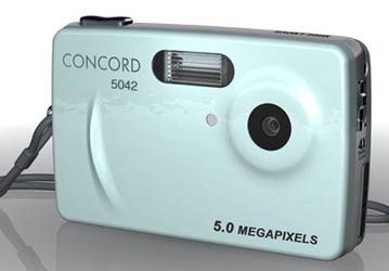 Concord Camera: 5-мегапиксельные камеры за 100 долларов