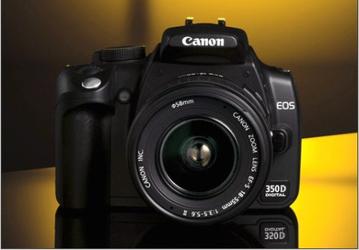 Canon: цифровая зеркальная фотокамера EOS 350D
