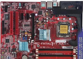 Photo of the day: ABIT Fatal1tyAA8XE motherboard in our lab