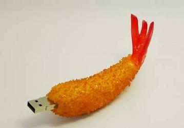 FoodDisk: USB drives in your dish