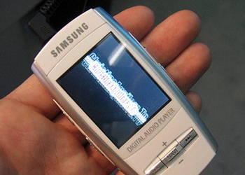 Samsung YP-T8: MP3-проигрыватель, но не совсем обычный