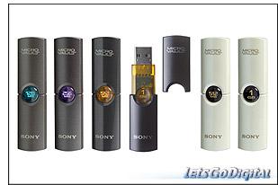 Sony: Memory Stick PRO Duo объемом 2 Гб и новую линейку USB-драйвов