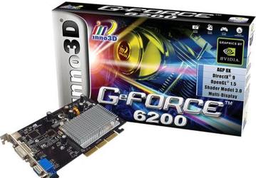Innovision Multimedia unveils Inno3D GeForce6200A AGP graphics card