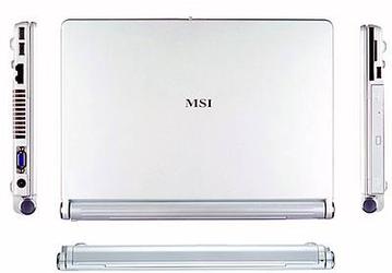MSI Megabook MS-1006: a DIY notebook!