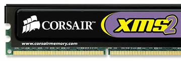 Corsair releases XMS2 5400UL DDR2 675MHz memory modules for NF4IE