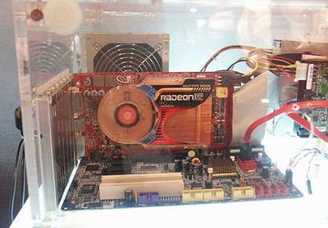 Computex 2005, день второй: стенды GeCube, SiS, Leadtek и Compro Technology