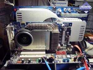 ASUS Dual 6800GT in our lab