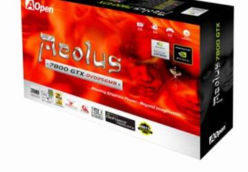 АOpen Aeolus 7800GTX-DVD256: еще один графический адаптер на G70
