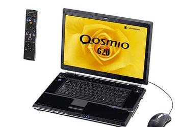 Toshiba Qosmio G20 с русскоязычной версией OC Windows XP MCE 2005: скоро в России