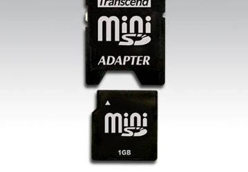 Transcend 80x miniSD: теперь до 1 Гбайт
