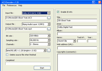 Конвертеры: AC3 Decoder v.1.2.5