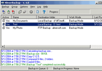 Резервное копирование: AlmerBackup v.4.7