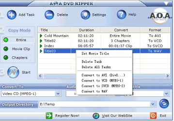 Мультимедиа: AoA DVD Ripper v.4.0.2