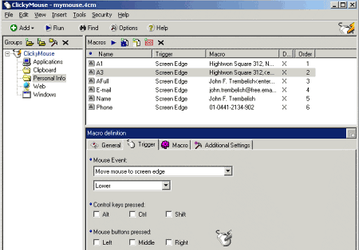 Утилиты: ClickyMouse v.7.0.1