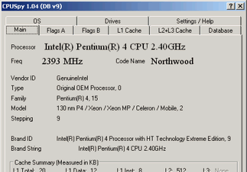 Диагностика: CPUSpy v.1.043