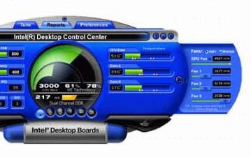 Диагностика: Intel Desktop Control Center v.1.3.00.63 / v.2.2.00.02 / v.3.0.0.11