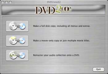Запись: DVD2One/DVD2OneX v.2.0.0