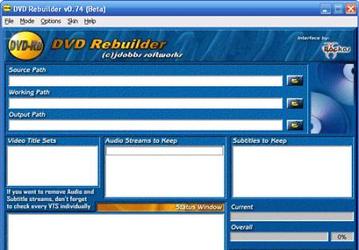 Запись: DVD Rebuilder v.0.86 Beta