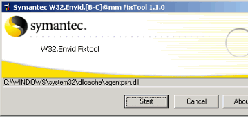 Антивирусы: Symantec W32.Envid@mm Removal Tool v.1.1.0