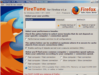 Настройщики: FireTune v.1.14