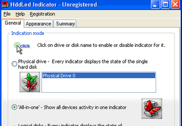 Утилиты: HddLed Indicator v.1.7