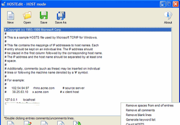 Утилиты: HOSTEdit v.5.0.0.64