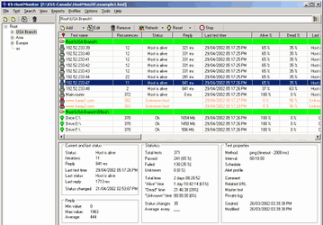 Мониторинг серверов: Advanced HostMonitor v.7.18