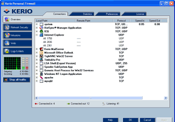 Безопасность: Kerio Personal Firewall v.4.3.744