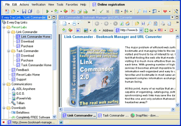 Интернет и сети: Link Commander v.4.0.0.932