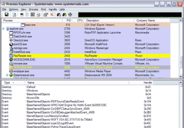 Утилиты: Process Explorer v.11.20
