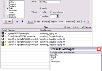 Утилиты: ReNamer v.4.50