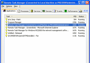 Утилиты: Remote Task Manager v.3.8.2