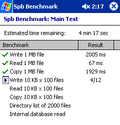 Тестовые приложения: Spb Benchmark v.1.1 Build 57
