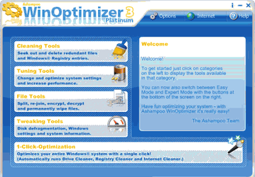 Настройщики: Ashampoo WinOptimizer Platinum Suite 3 v.3.20