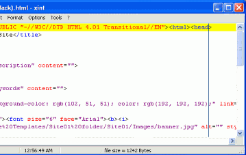 Текстовые редакторы: Xint v.2.0.8.0