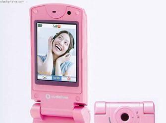 Vodafone 804N: RAZR–подобная раскладушка с 450 Мбайт памяти