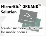 Spansion представляет первые 65-нм MirrorBit Ornand  