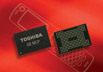 Новые MCP Toshiba: 2 Гбайт флэш-памяти и SD в одном флаконе